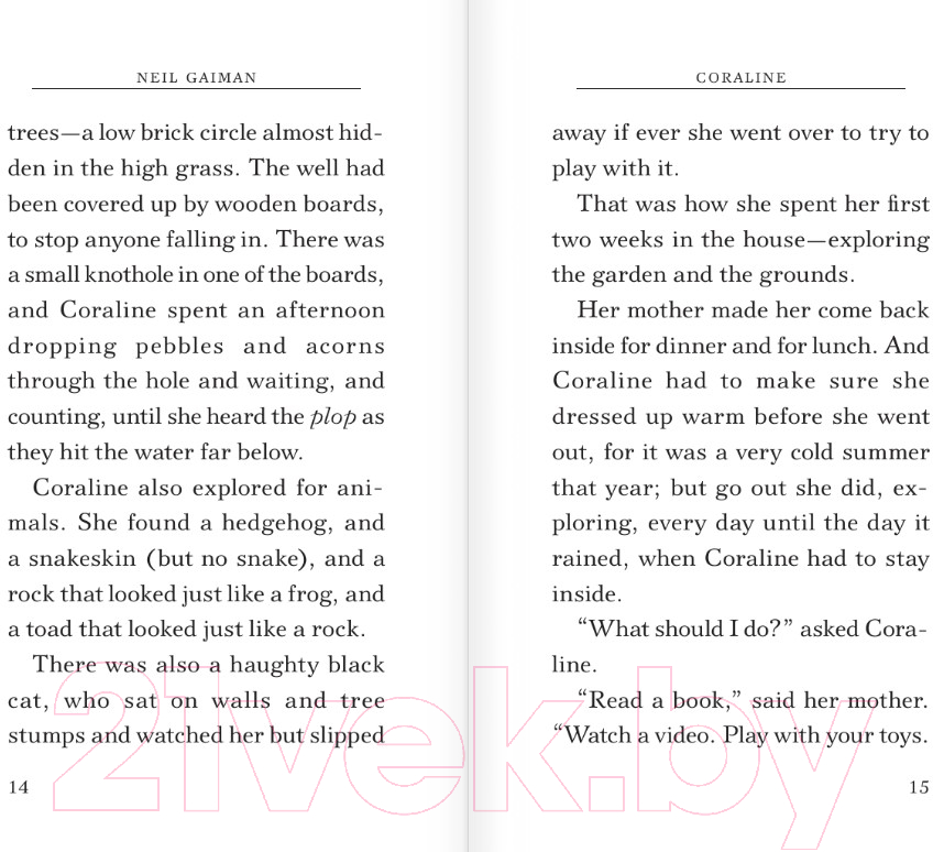 Художественная книга АСТ Coraline / 9785171590338 (Gaiman N.) — фото 6