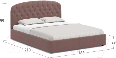 Двуспальная кровать Moon Family 1252 / MF005093