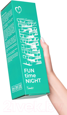 Настольная игра Eromantica Падающая башня Fun Time Night 215402