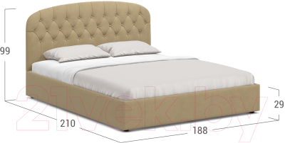 Двуспальная кровать Moon Family 1252 / MF005014