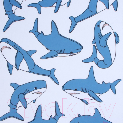 Плед Этель Funny Shark / 10356964