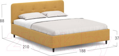Двуспальная кровать Moon Family 1253 / К005087
