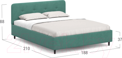 Двуспальная кровать Moon Family 1253 / MF005154