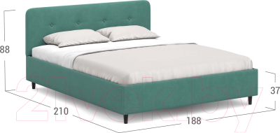 Купить Двуспальная кровать Moon Family 1253 / MF005155 в Жодино