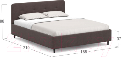 Купить Двуспальная кровать Moon Family 1253 / MF005145 в Жодино