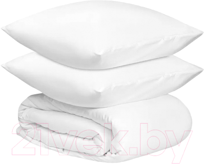 Комплект постельного белья Tkano Essential TK24-DC0006 (белый)