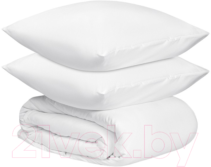 Комплект постельного белья Tkano Essential TK24-DC0015 (белый)