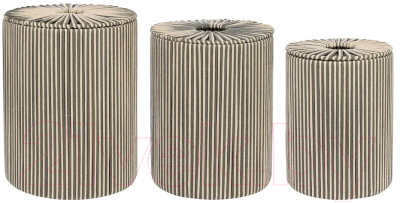 Изображение товара Корзина Tkano Ethnic Dholak Grey / TK24-ST-BA0038 (M)