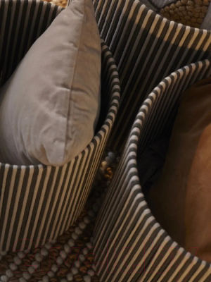 Изображение товара Корзина Tkano Ethnic Dholak Grey / TK24-ST-BA0038 (M)