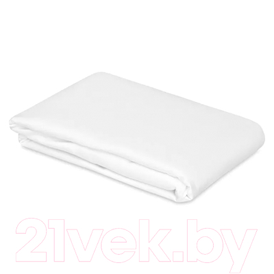 Простыня Tkano Essential TK24-FS0015 на резинке (белый)
