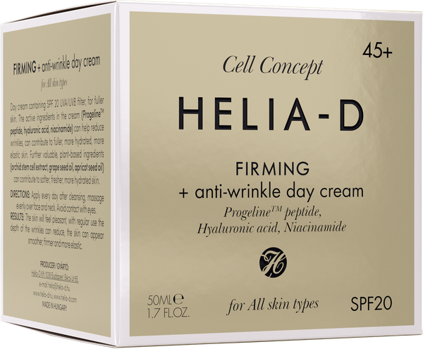 Крем для лица Helia-D Cell Concept Укрепляющий дневной против морщин 45+ SPF20 (50мл)