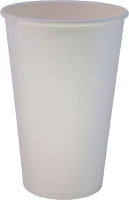 Набор бумажных стаканов Gecko Однослойный 350мл (3x40шт, белый) - 