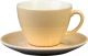 Чашка с блюдцем Corone Gusto 4613/4615 / фк1610 (кремовый) - 