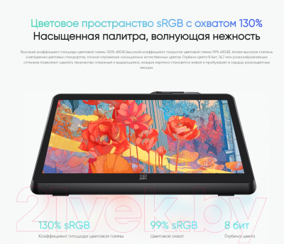 Изображение товара Графический планшет XP-Pen Artist 22 Plus