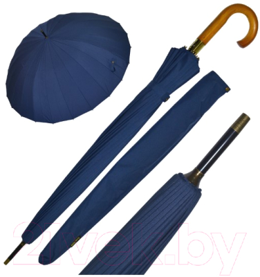 Зонт-трость Ame Yoke L6524 (синий)