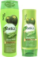 Набор косметики для волос Dabur Vatika Против выпадения волос Шампунь+Кондиционер (400мл+200мл) - 