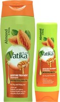 Набор косметики для волос Dabur Vatika Увлажняющий Шампунь+Кондиционер (400мл+200мл) - 