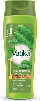 Шампунь для волос Dabur Vatika С экстрактом хны (400мл) - 