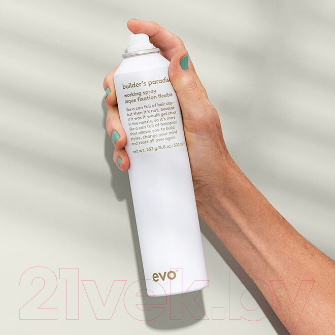 Лак для укладки волос Evo Builder`s Paradise Working Spray Сильной фиксации