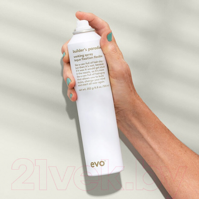 Лак для укладки волос Evo Builder`s Paradise Working Spray Сильной фиксации (300мл)