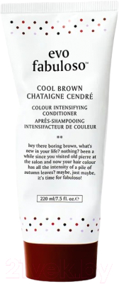 Оттеночный бальзам для волос Evo Colour Boosting Treatment Cool Brown Мокко (220мл)