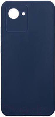 Чехол-накладка Volare Rosso Needson Matt TPU для Realme C30s (синий)