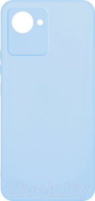 Чехол-накладка Volare Rosso Needson Matt TPU для Realme C30 (фиолетовый)