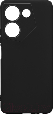 Чехол-накладка Volare Rosso Needson Matt TPU для Tecno Camon 20 Pro (черный)