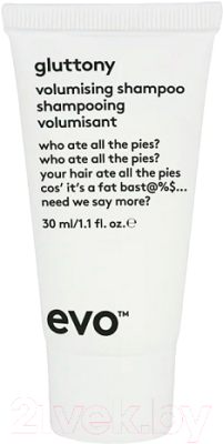 Шампунь для волос Evo Gluttony Volumising Для объема (30мл)