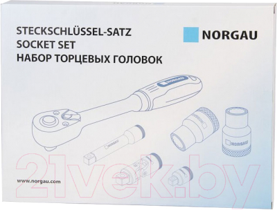 Набор головок слесарных Norgau N1924-S832 / 063793024