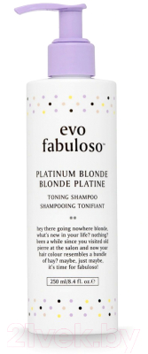 Оттеночный шампунь для волос Evo Platinum Blonde Toning Платинум Блонд (1л)