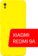 Чехол-накладка Volare Rosso Jam для Redmi 9A (лимонный) - 