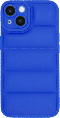 Чехол-накладка Volare Rosso Puffy для iPhone 13 (синий)