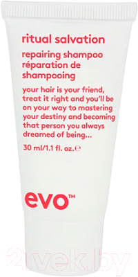 Шампунь для волос Evo Ritual Salvation Repairing Shampoo Для окрашенных волос (30мл)