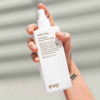 Спрей для укладки волос Evo Salty Dog Salt Spray Текстурирующий (200мл)