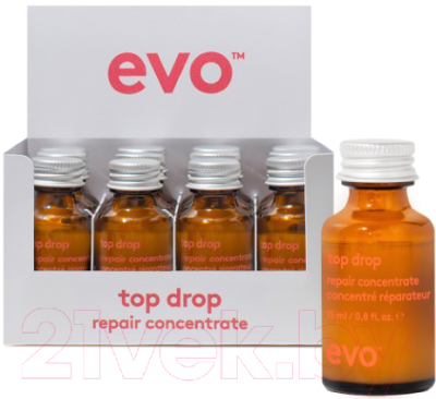 Ампулы для волос Evo Top Drop Repair Concentrate Восстановление (12x15мл)