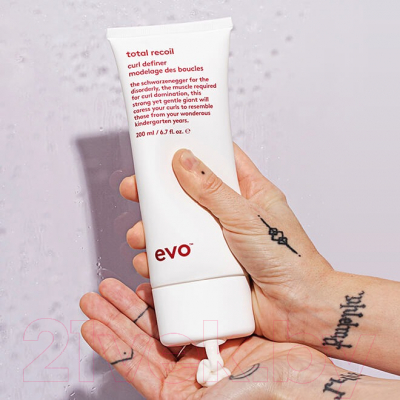 Крем для укладки волос Evo Total Recoil Curl Definer Сильной фиксации (200мл)