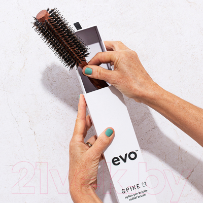 Расческа Evo Spike 22mm Nylon Pin Bristle Radial Brush