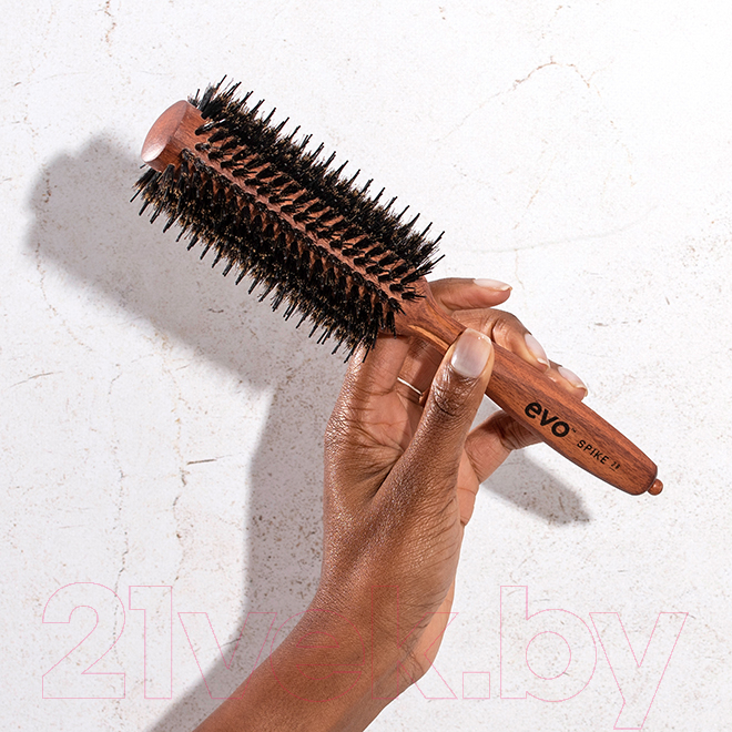 Расческа Evo Spike 28mm Nylon Pin Bristle Radial Brush