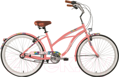 Велосипед Krakken Calypso W 26 2024 (19, розовый)