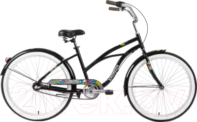 Велосипед Krakken Calypso W 26 2024 (19, черный)