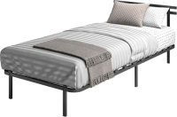 Односпальная кровать AMI Лофт 900 (черный) - 