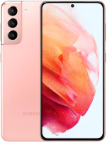 Смартфон Samsung Galaxy S21 256GB / 2ASM-G991BZIGSEK восстановленный Грейд A (розовый) - 