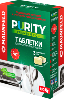 Таблетки для посудомоечных машин Maunfeld Purity Premium ECO All in 1 MDT100PE (100шт) - 