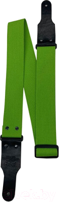 Ремень для гитары Fidel FL00081C (ярко-зеленый)