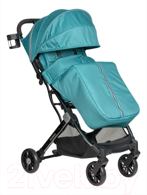 Детская прогулочная коляска Farfello Comfy Go Comfort / CG-307 (аквамарин/черный хром)