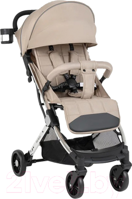 Детская прогулочная коляска Farfello Comfy Go Comfort / CG-113 (бежевый/хром)