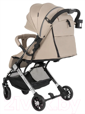 Детская прогулочная коляска Farfello Comfy Go Comfort / CG-113 (бежевый/хром)