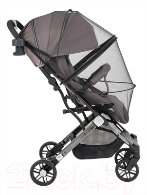 Детская прогулочная коляска Farfello Comfy Go Comfort / CG-302 (серый/черный хром)