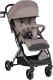 Детская прогулочная коляска Farfello Comfy Go Comfort / CG-302 (серый/черный хром) - 